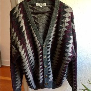 Rare Italian made vintage grandpa sweater